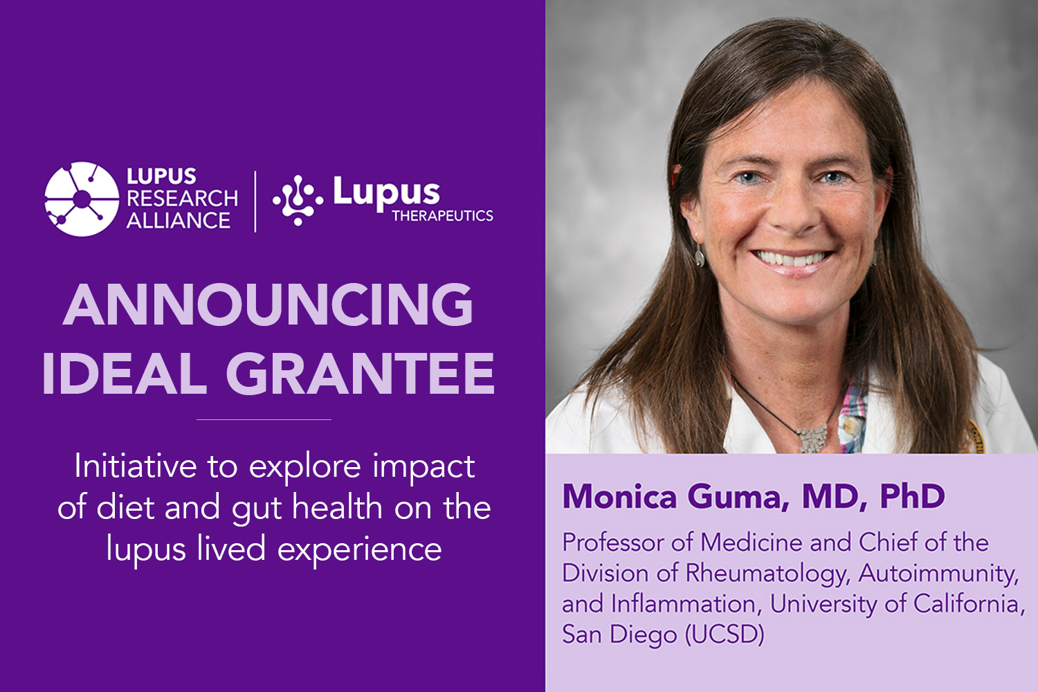 Lupus Therapeutics Names Grantee for Groundbreaking IDEAL Initiative.